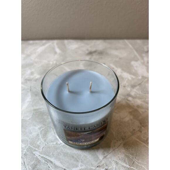NEW Yankee Candle Beach Walk 12.5 oz 40-50‎ hour Burn Time Blue - Picture 5 of 5